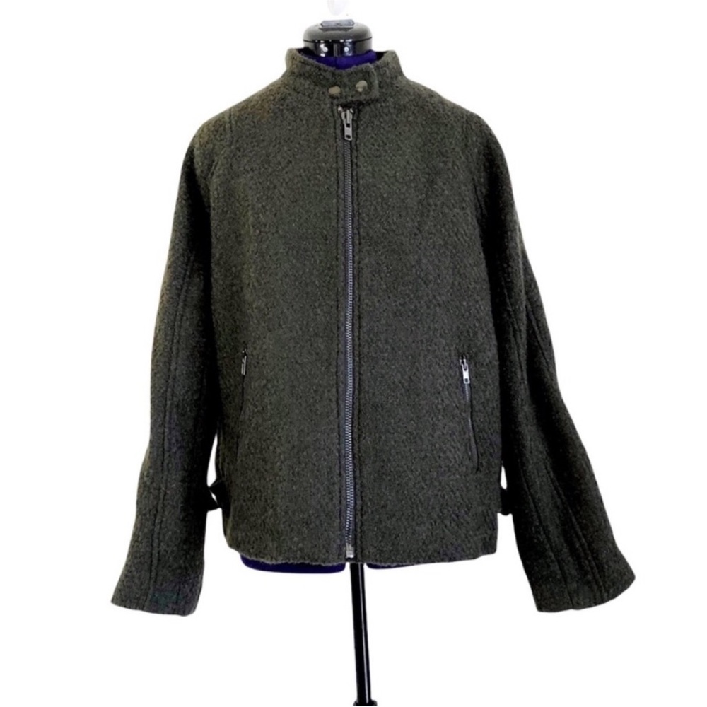 Forever 21 Sage Green Wool Jacket